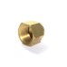 Brass Flare Cap Female Compression Fittings